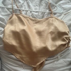 Pacsun Latte Colored Top Sz Small